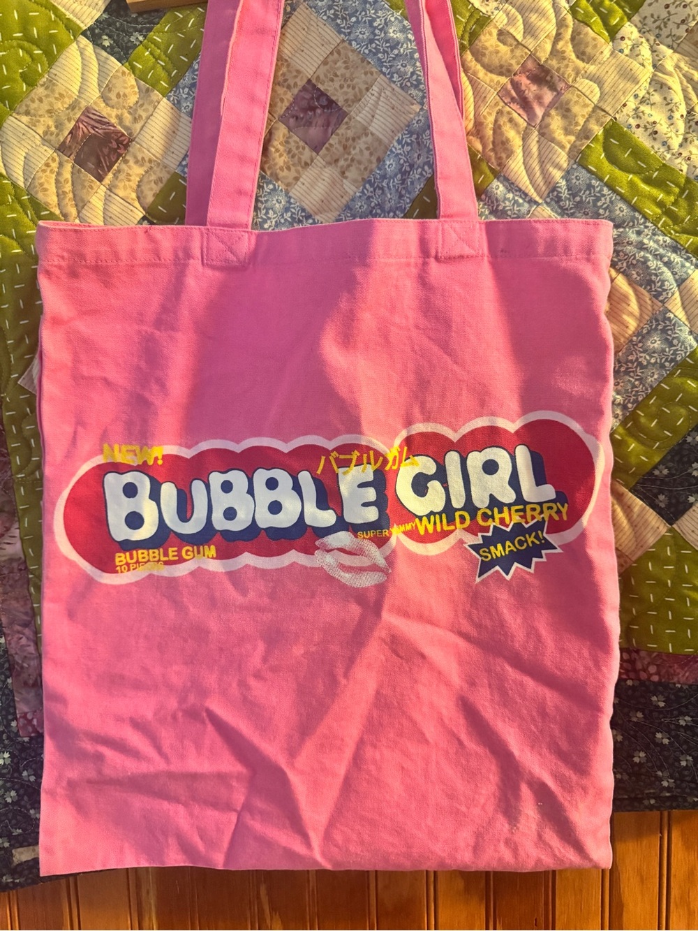 Bubble Girl tote